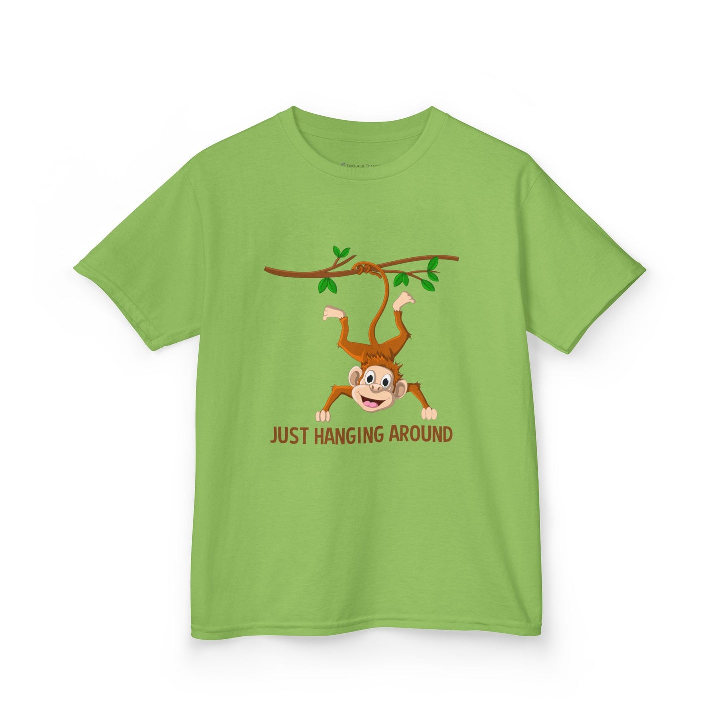 Kids' Just Hanging Around Monkey T-Shirt - 18 colors
