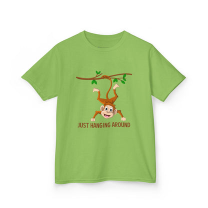 Kids' Just Hanging Around Monkey T-Shirt - 18 colors