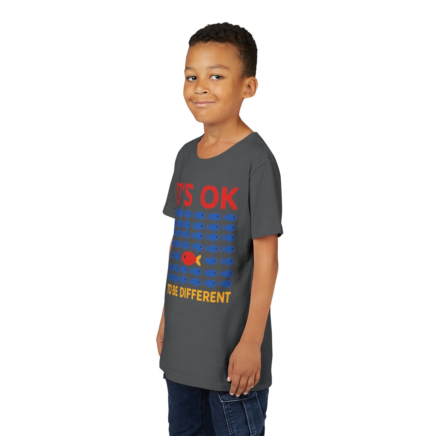 It's OK To Be Different Fishy Friends Kids T-Shirt