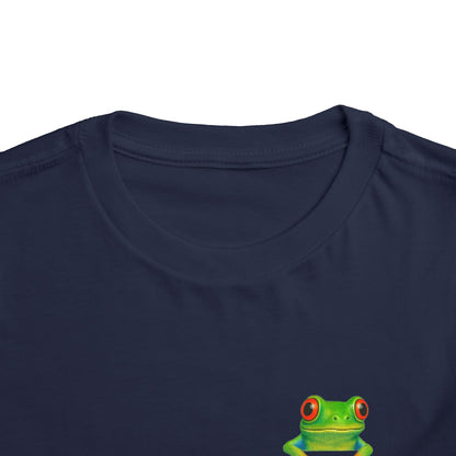 Froggy Friend Cute Toddler Tee - 7 colors
