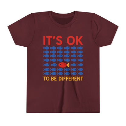 It's OK To Be Different Fishy Friends Kids T-Shirt