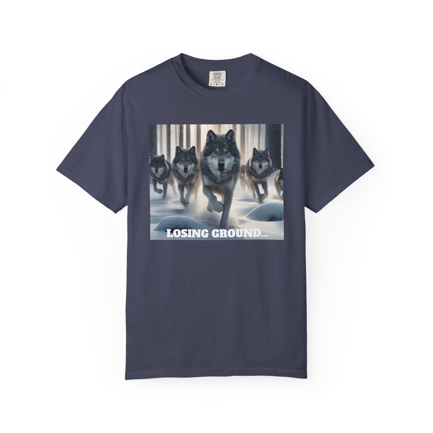Wolf Pack Losing Ground T-Shirt - 16 colors