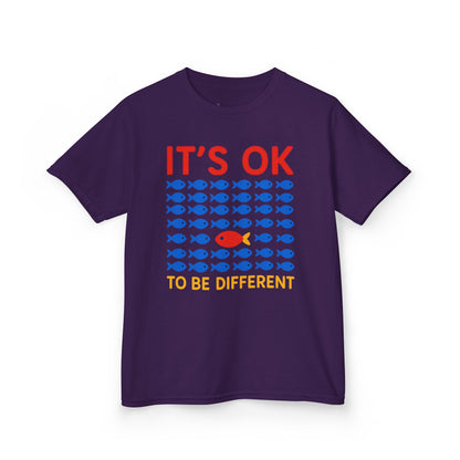 Kids' It's OK To Be Different Fishy Friends T-Shirt
