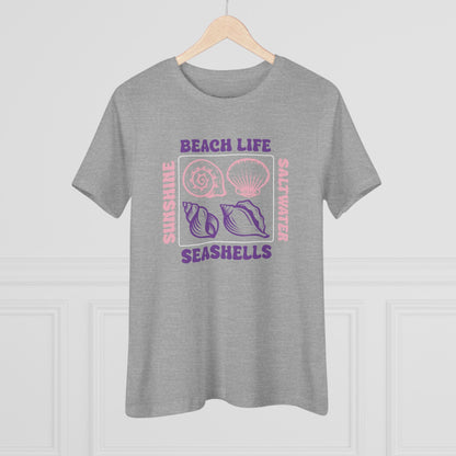 Women's Beach Life Semi-Relaxed T-Shirt - 4 colors