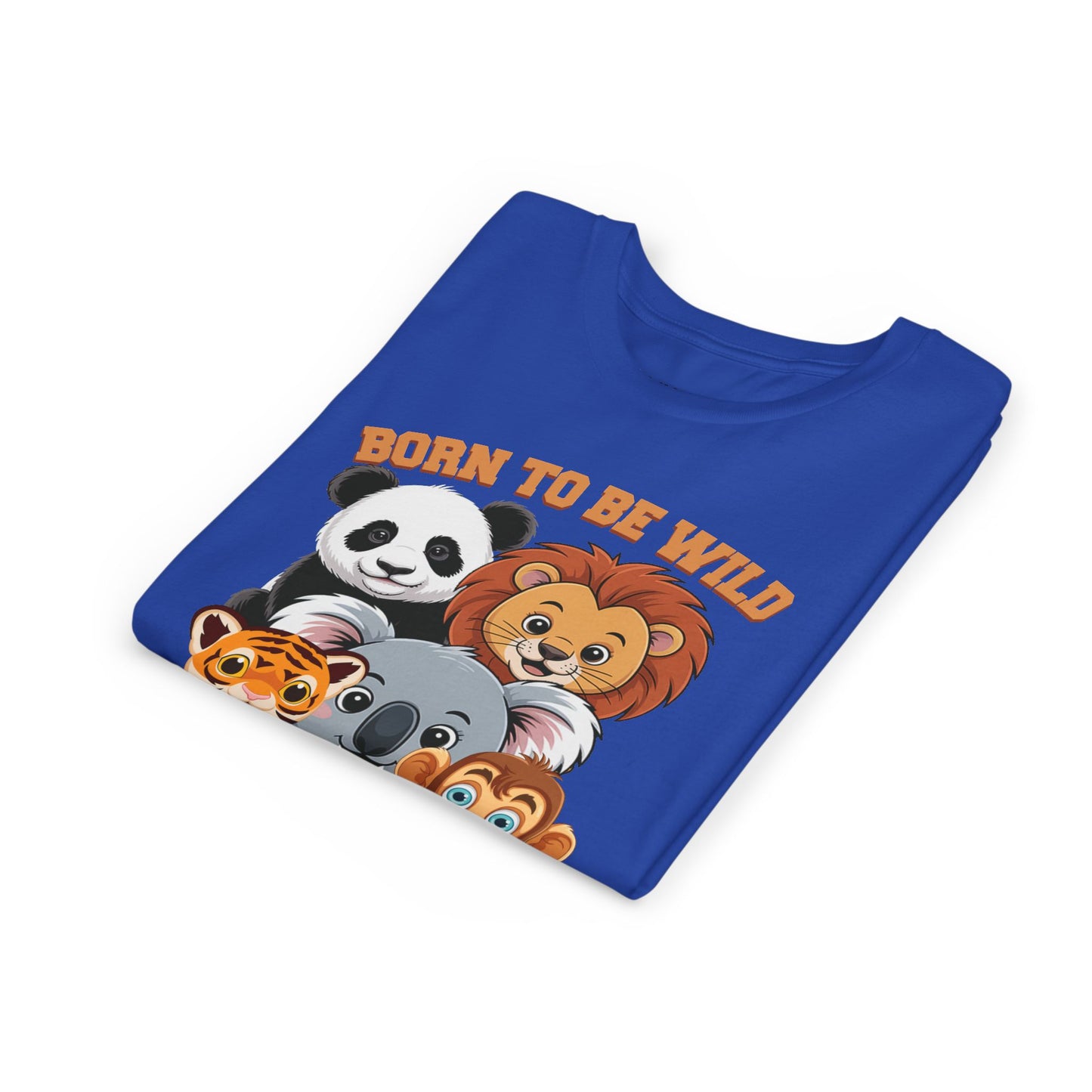 Born to Be Wild Animal Friends Kids T-Shirt