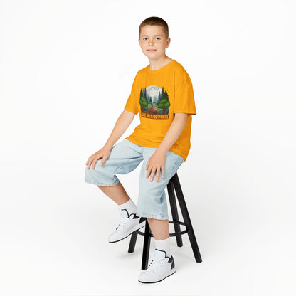 Kids' Leave Only Footprints Forest T-Shirt - 18 colors