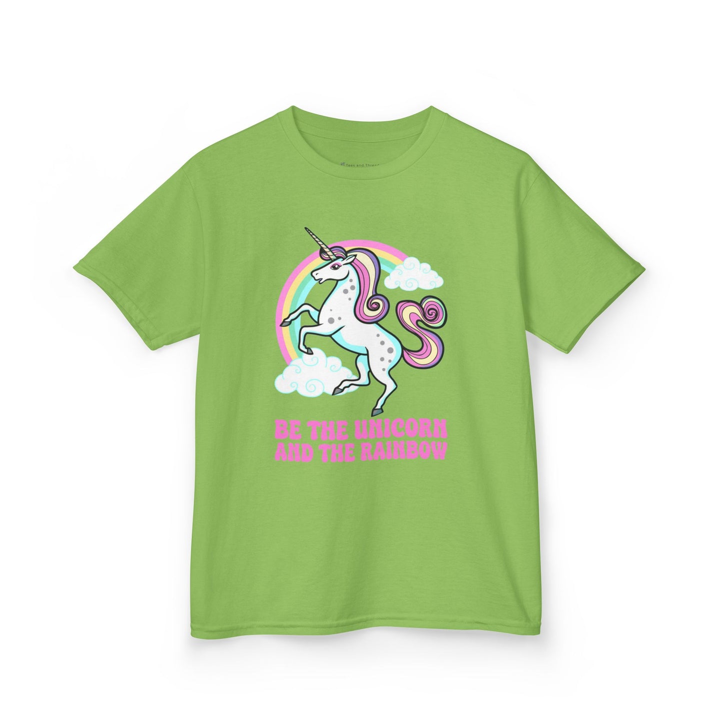 Kids' Be The Unicorn and The Rainbow T-Shirt