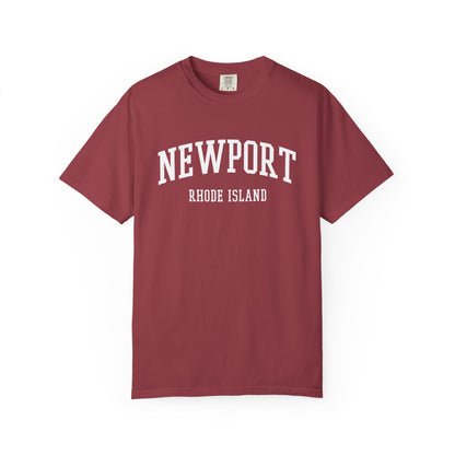 Newport Rhode Island Classic Block T-shirt - 15 colors
