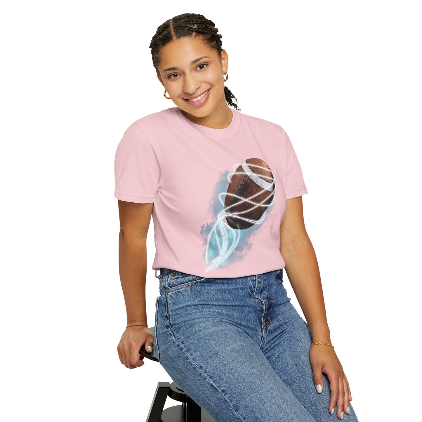 Football Laser T-Shirt - 12 colors