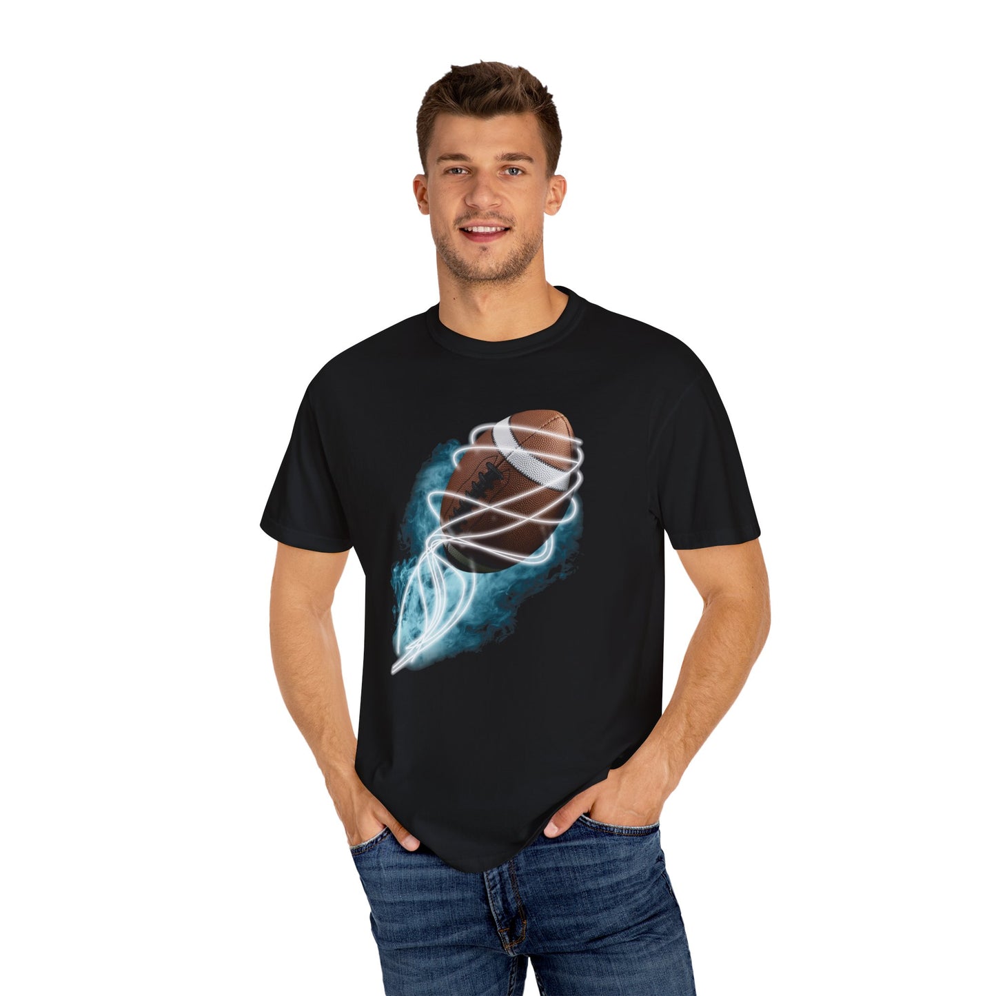 Football Laser T-Shirt - 12 colors
