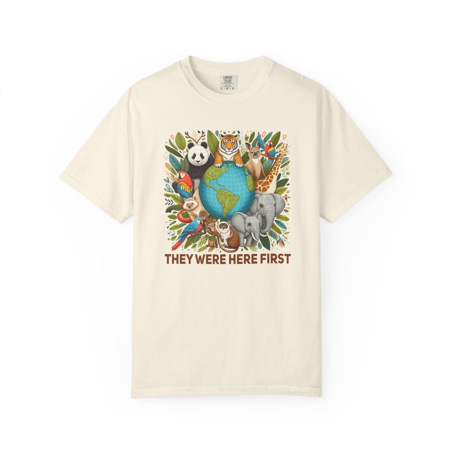 They Were Here First Animal T-shirt - 15 colors