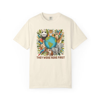 They Were Here First Animal T-shirt - 15 colors
