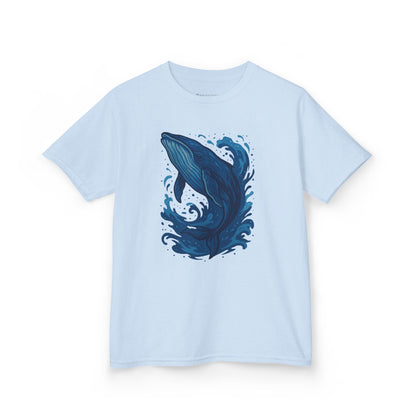 Kids' Soaring Whale T-shirt - 10 colors