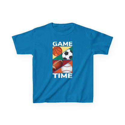 Kids' Sports Game Time T-Shirt - 16 colors