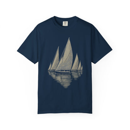 Sailing Shadows Unisex T-Shirt - 13 colors