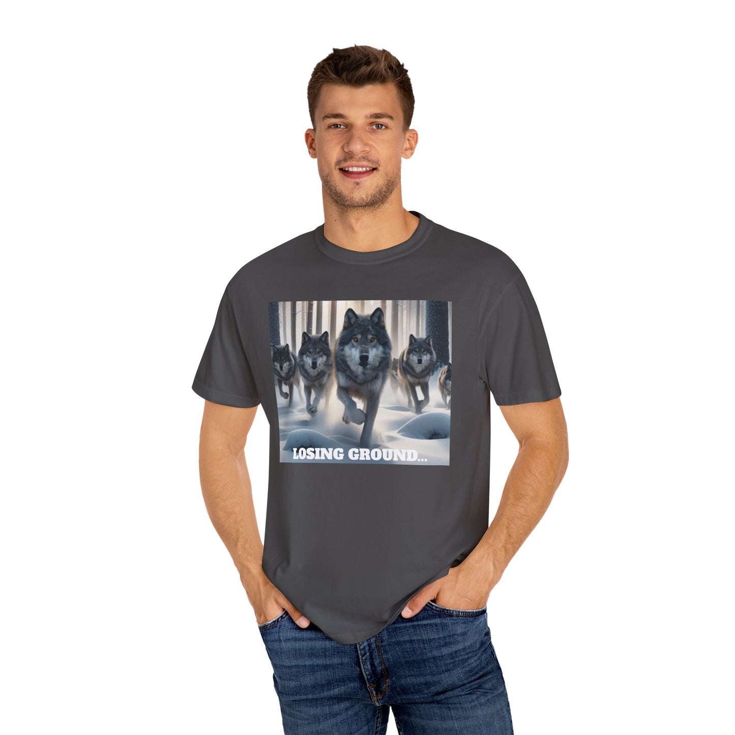 Wolf Pack Losing Ground T-Shirt - 16 colors