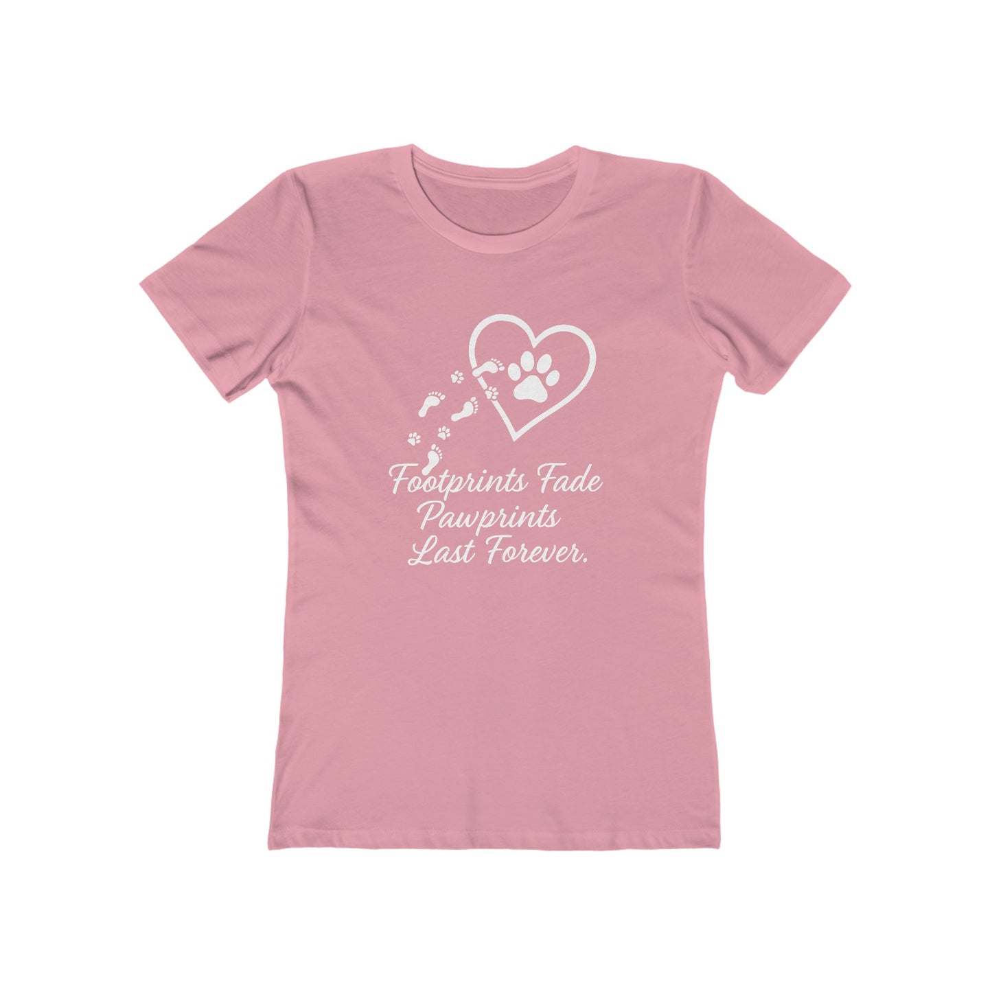 Women's Pawprints Last Forever T-Shirt - 9 colors