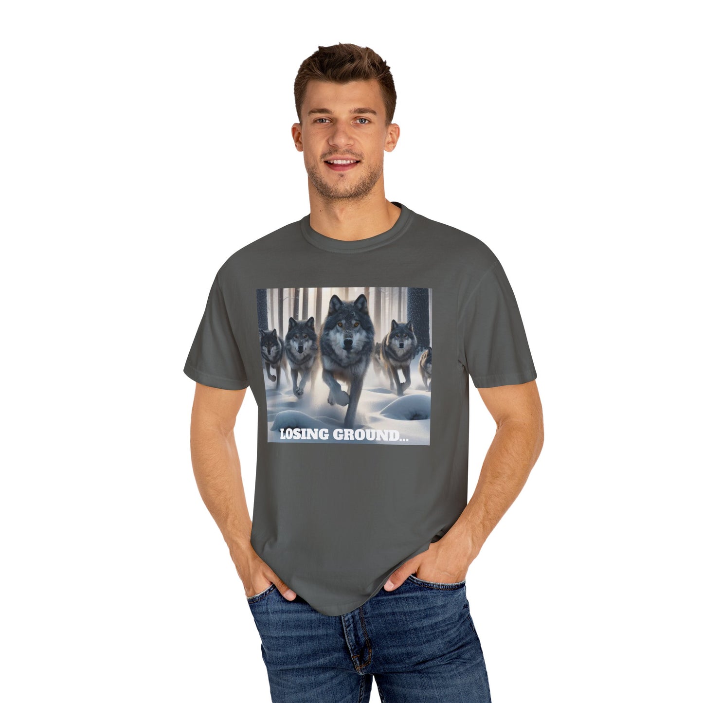 Wolf Pack Losing Ground T-Shirt - 16 colors