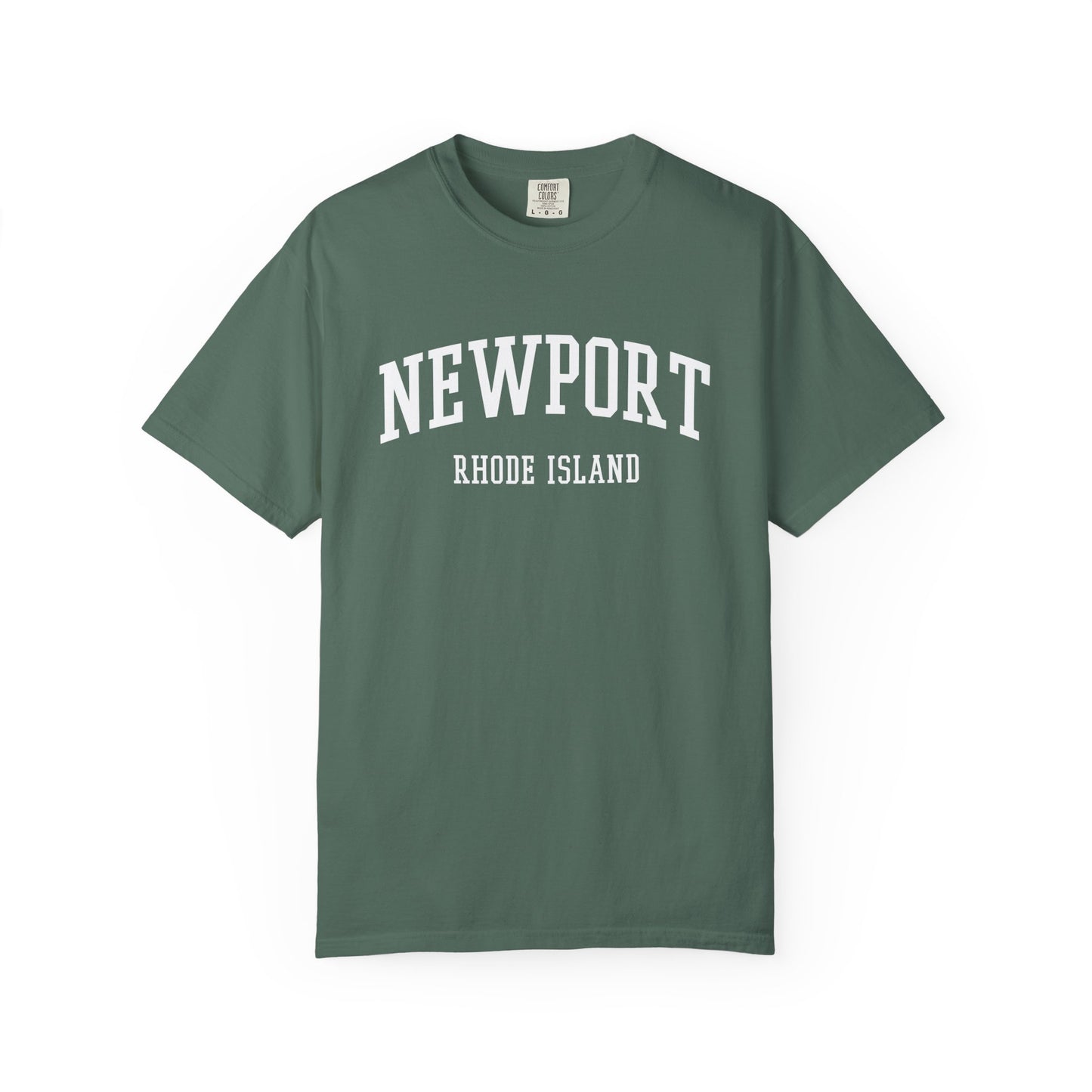 Newport Rhode Island Classic Block T-shirt - 15 colors