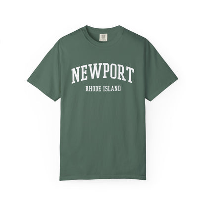 Newport Rhode Island Classic Block T-shirt - 15 colors