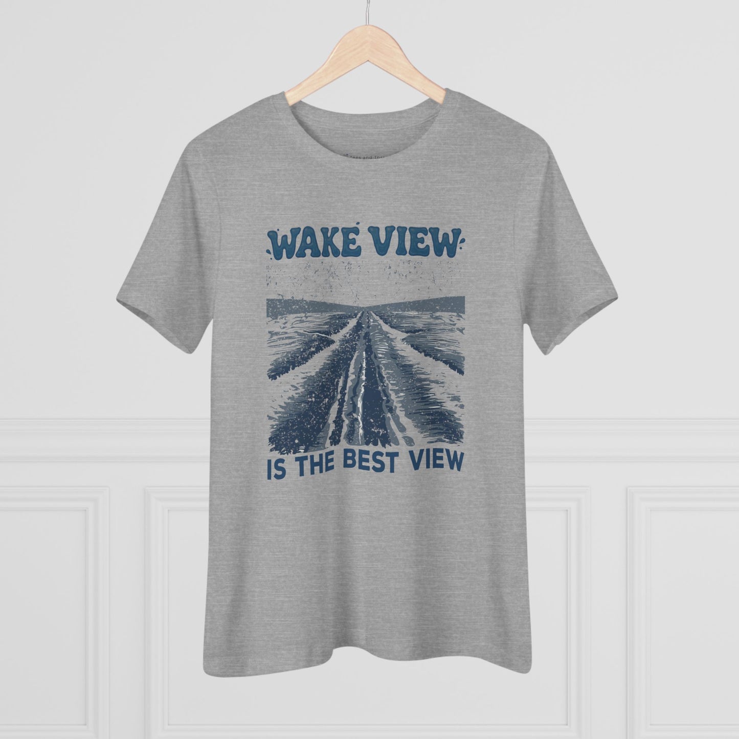 Women's Wake View is The Best View Semi-Relaxed T-Shirt - 3 colors