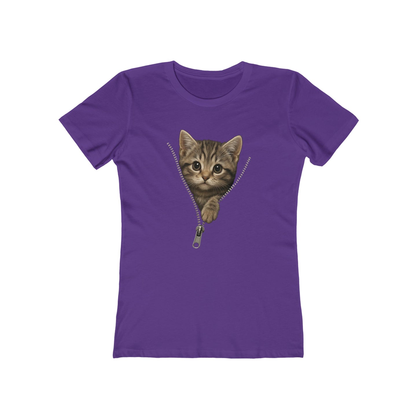 Women's Peeking Kitten T-Shirt - 12 colors