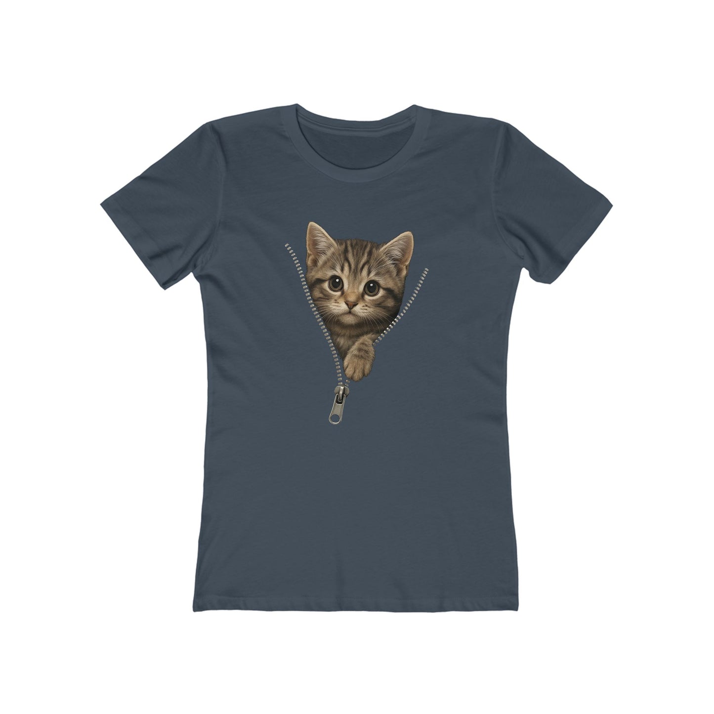 Women's Peeking Kitten T-Shirt - 12 colors
