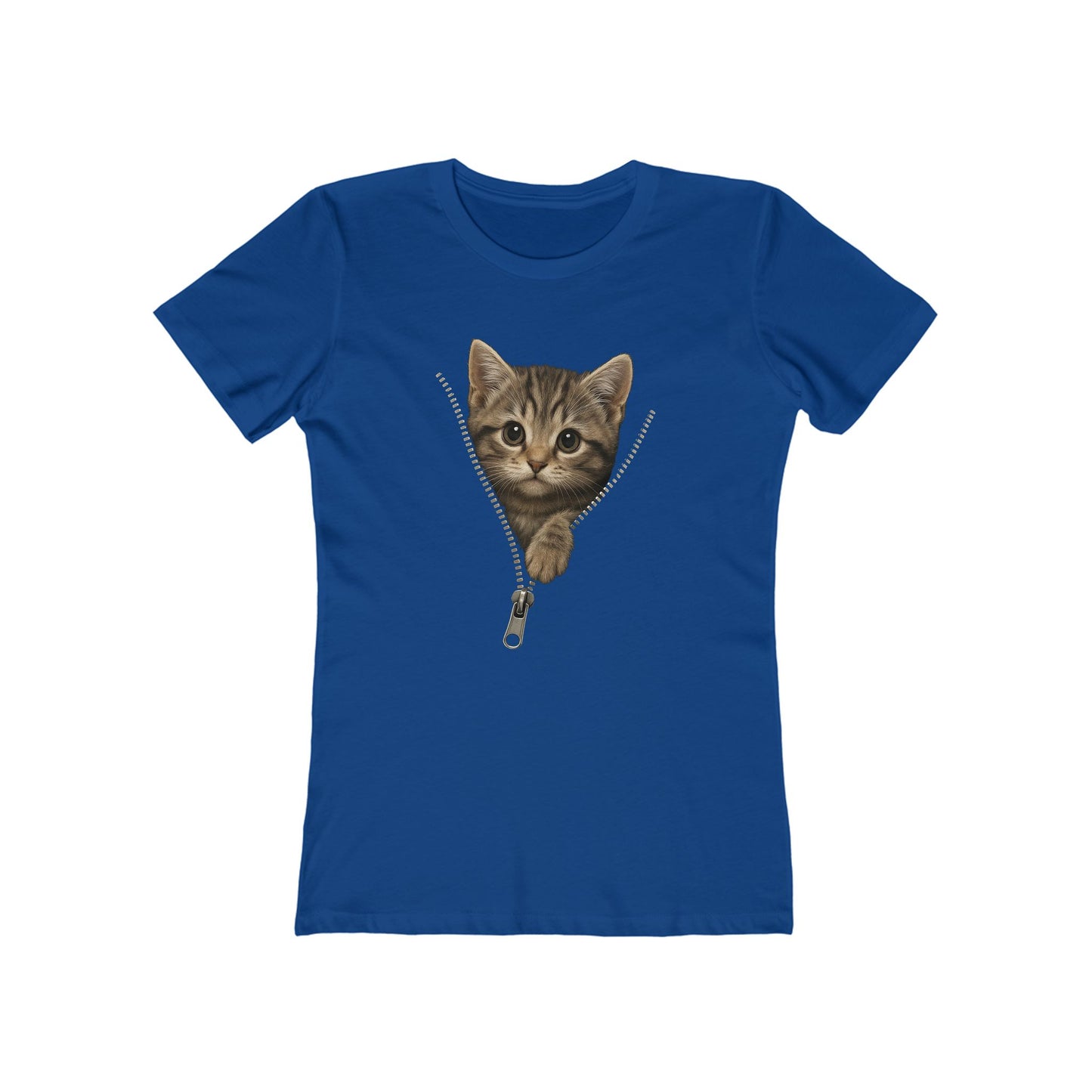 Women's Peeking Kitten T-Shirt - 12 colors