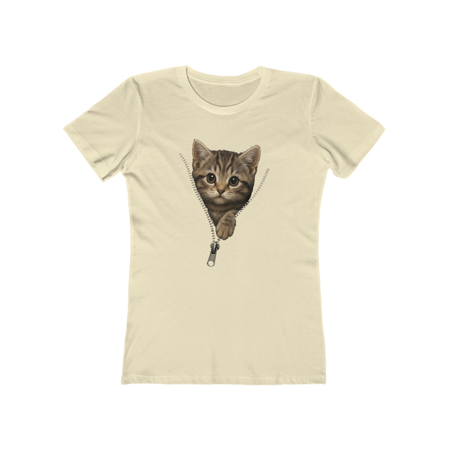 Women's Peeking Kitten T-Shirt - 12 colors
