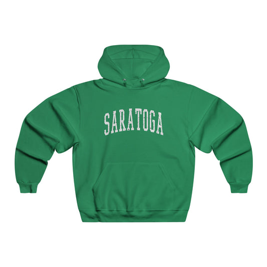 Saratoga Men's Hoodie, Cozy Sweatshirt, Lounge Wear