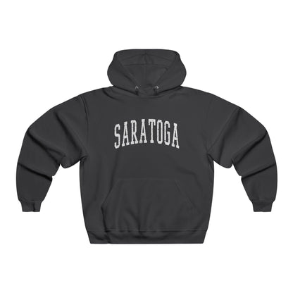 Saratoga Men's Hoodie, Cozy Sweatshirt, Lounge Wear