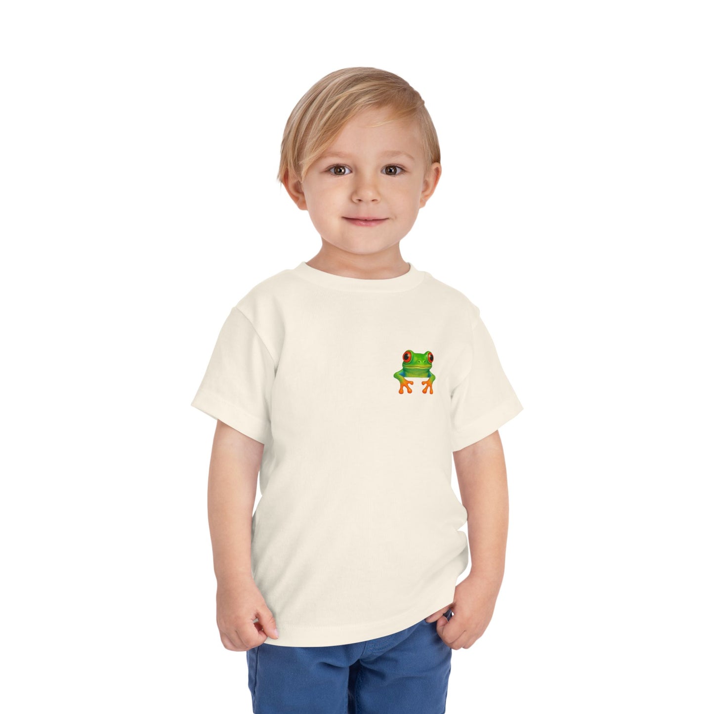 Froggy Friend Cute Toddler Tee - 7 colors