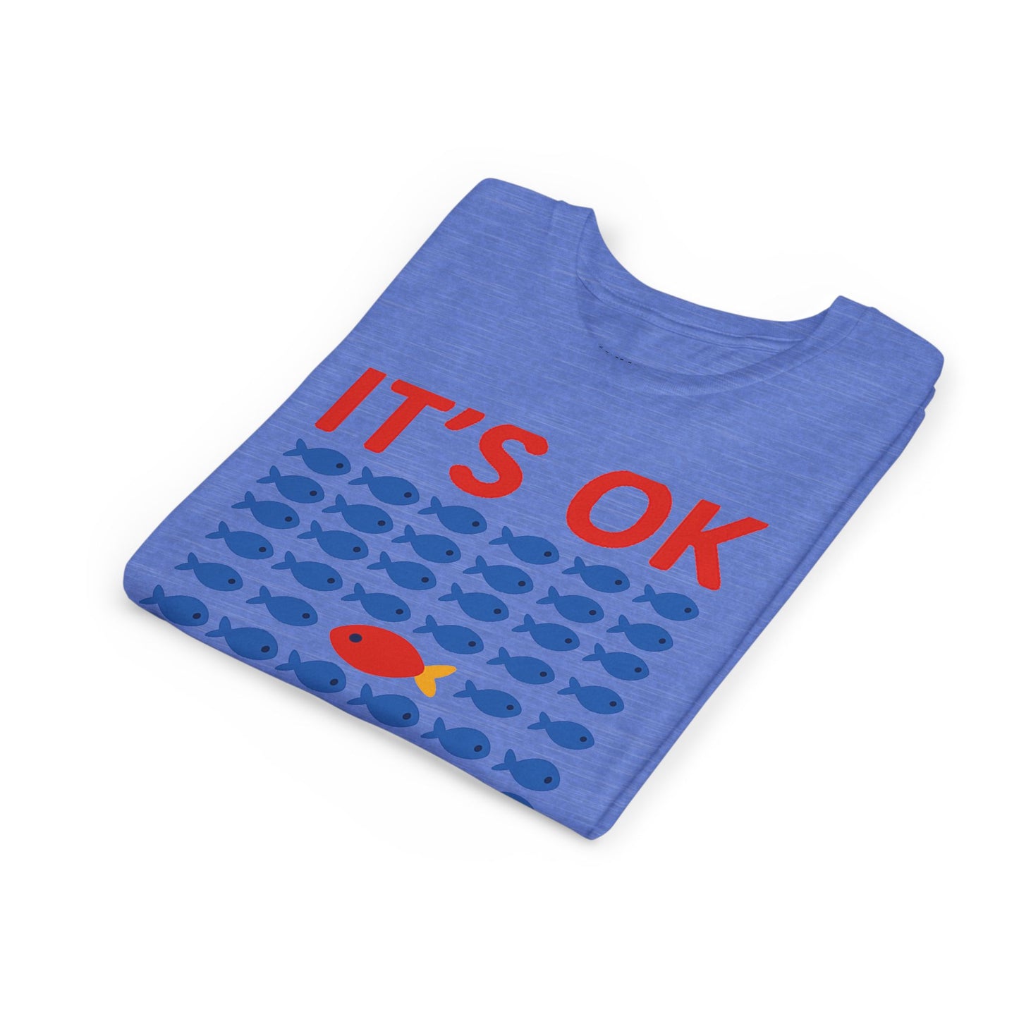 It's OK To Be Different Fishy Friends Kids T-Shirt