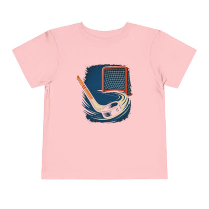 Hockey Slapshot Cute Toddler Tee - 8 colors