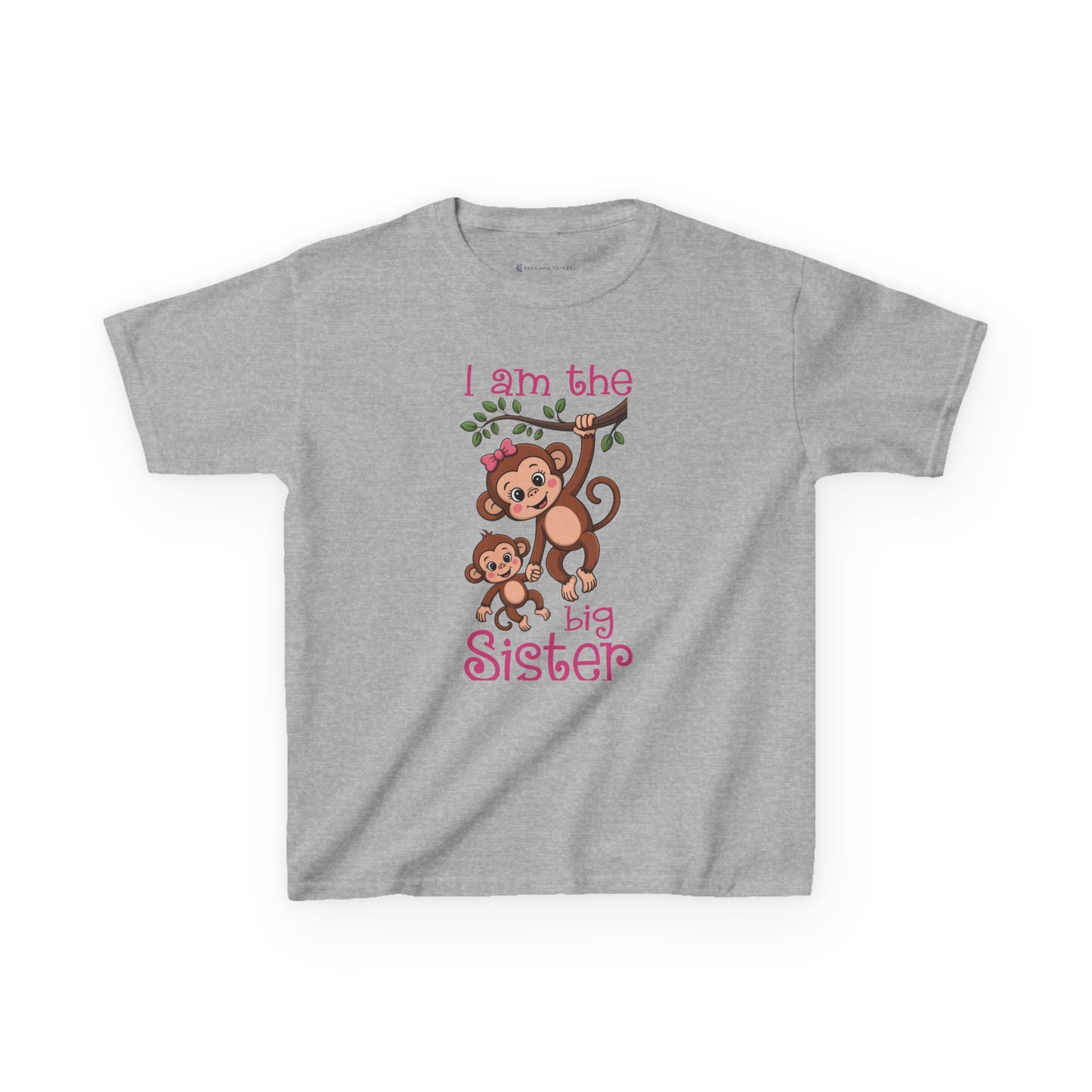 Kids' I Am The Big Sister T-Shirt - 13 colors