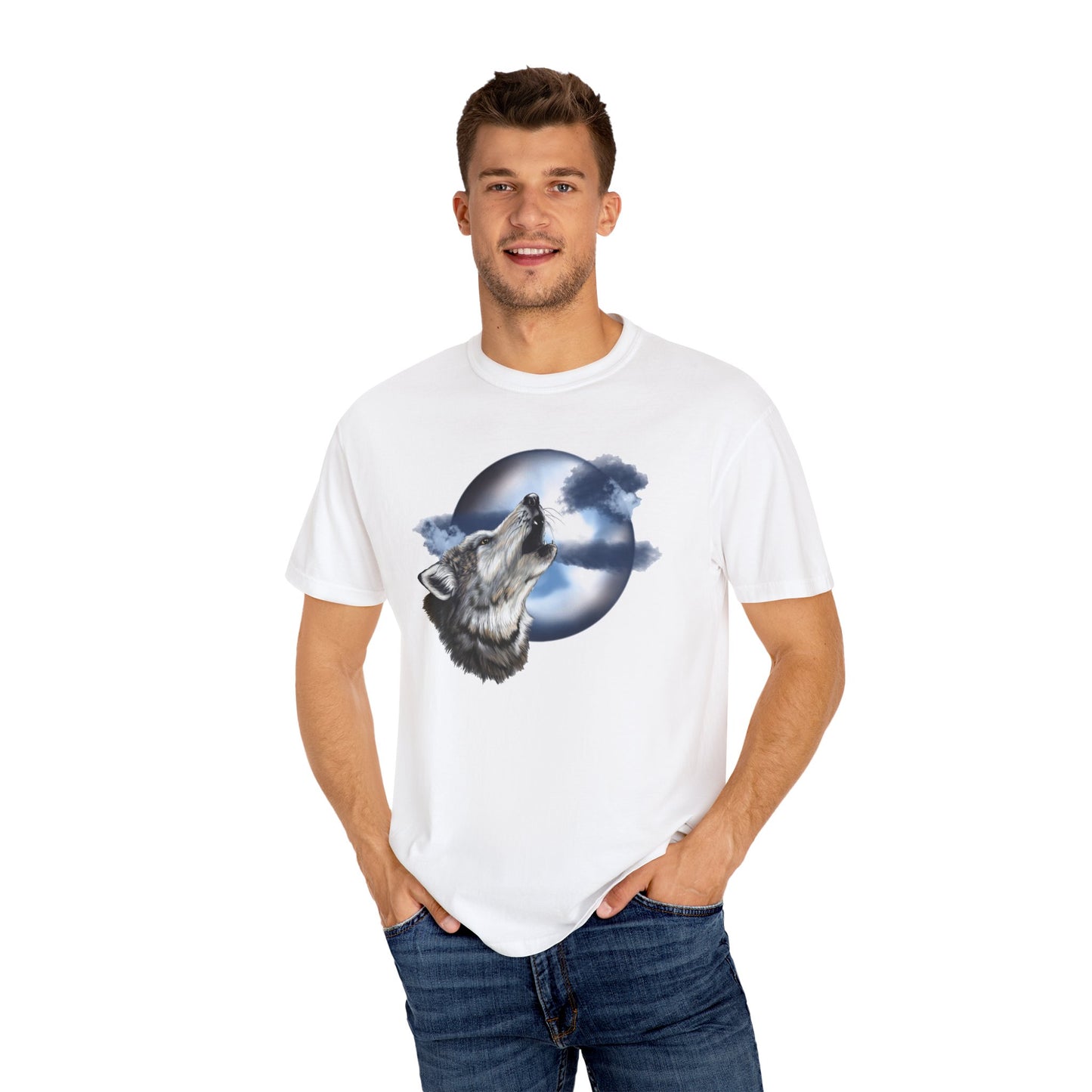Howl at the Moon Lone Wolf T-Shirt - 13 colors
