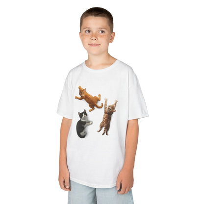 Kids' Clinging Kittens T-Shirt - 14 colors