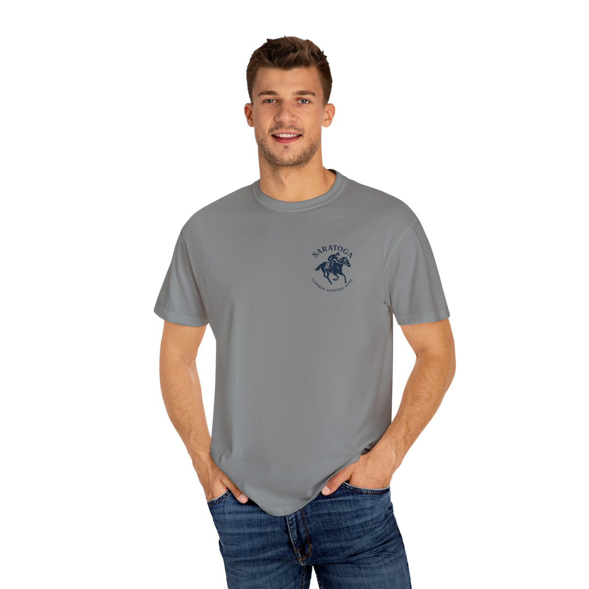 Saratoga Summer Happens Here T-Shirt - 10 colors