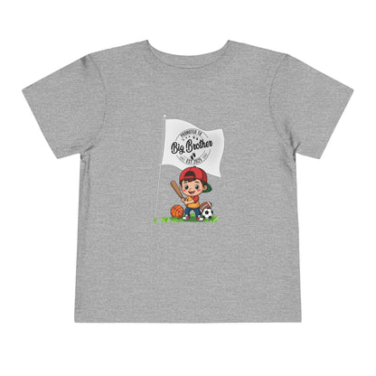 Promoted to Big Brother Cute Toddler Tee - 6 colors