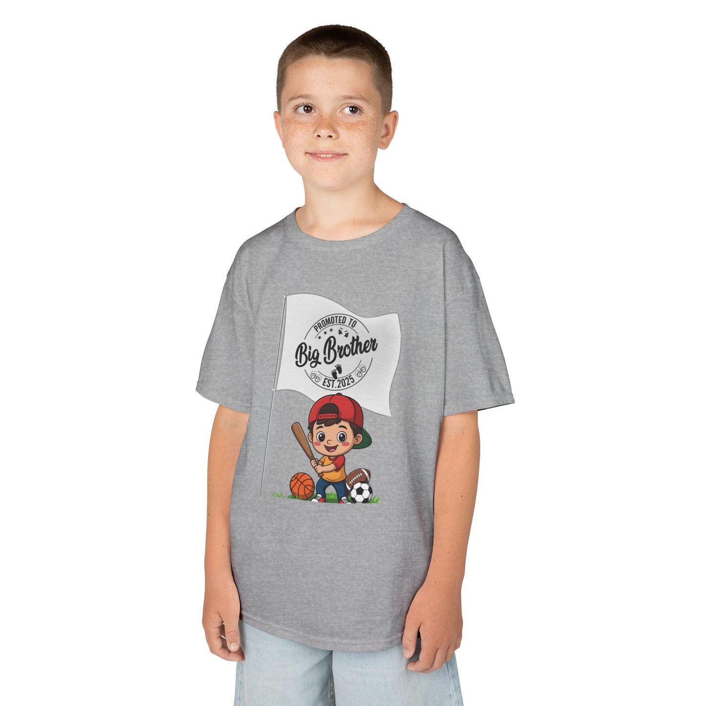 Kids' Promoted to Big Brother 2025 T-Shirt - 12 colors