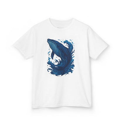 Kids' Soaring Whale T-shirt - 10 colors