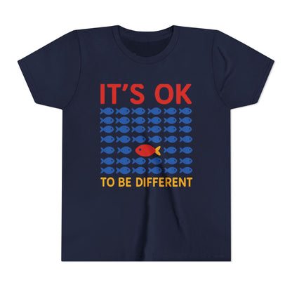 It's OK To Be Different Fishy Friends Kids T-Shirt