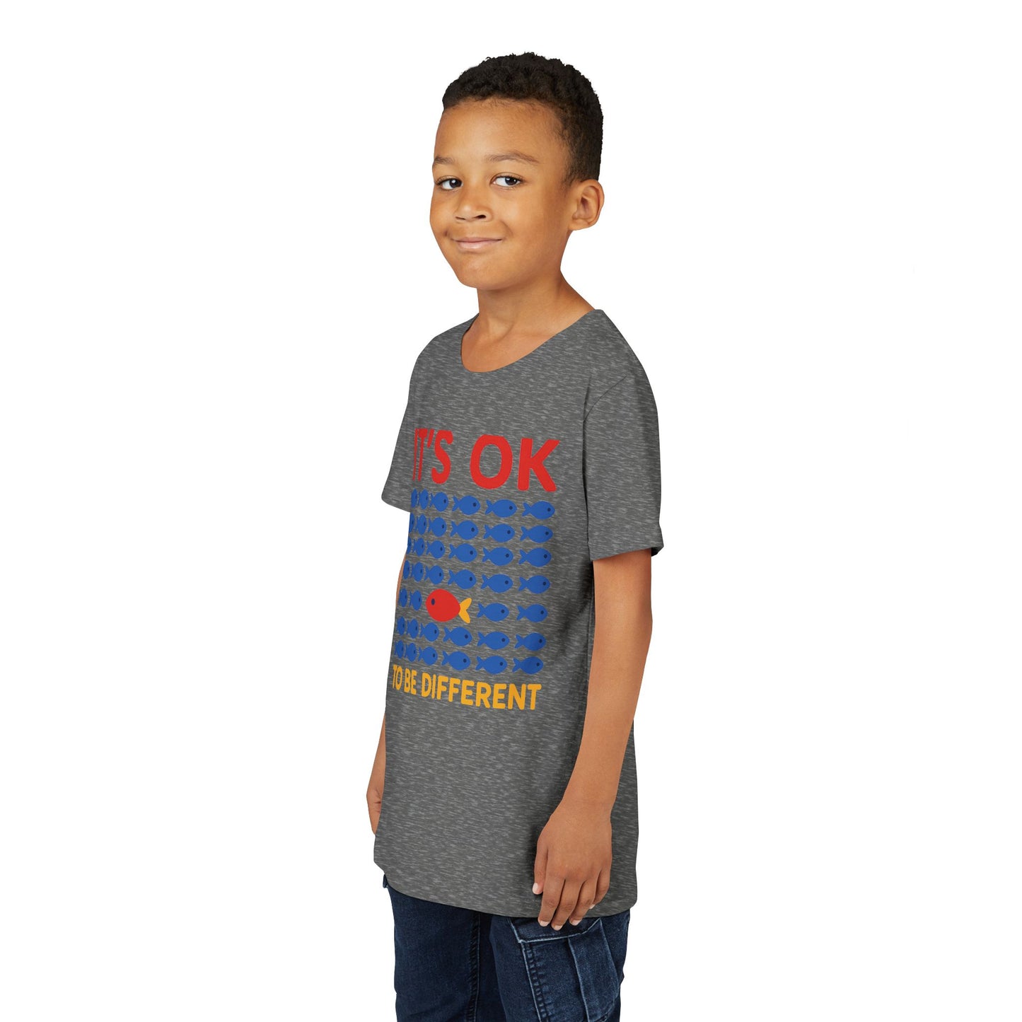 It's OK To Be Different Fishy Friends Kids T-Shirt