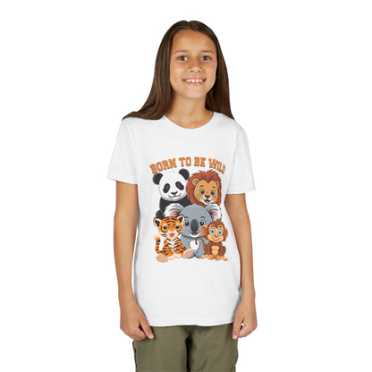 Born to Be Wild Animal Friends Kids T-Shirt