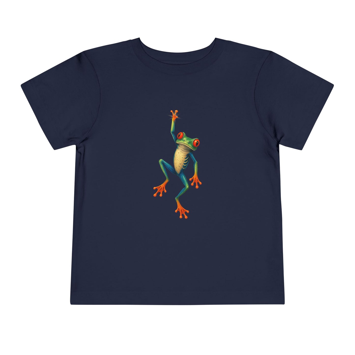 Hang on Froggy Cute Toddler Tee - 9 colors