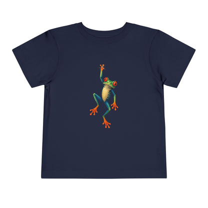 Hang on Froggy Cute Toddler Tee - 9 colors
