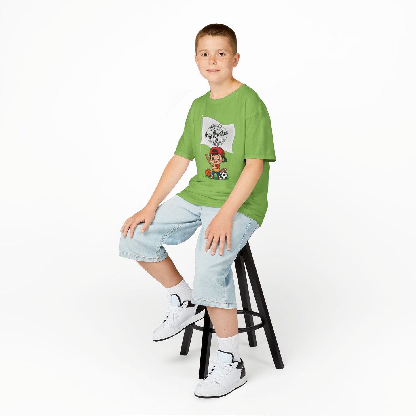 Kids' Promoted to Big Brother 2026 T-Shirt - 16 colors