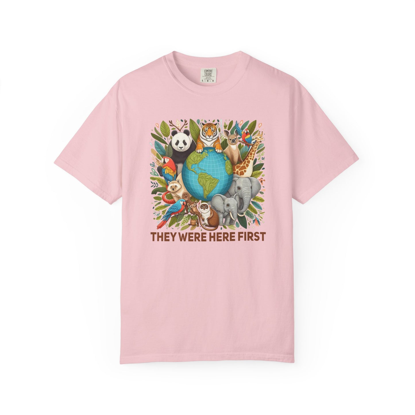 They Were Here First Animal T-shirt - 15 colors
