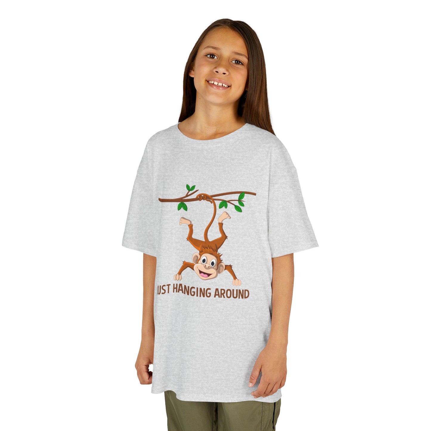 Kids' Just Hanging Around Monkey T-Shirt - 18 colors
