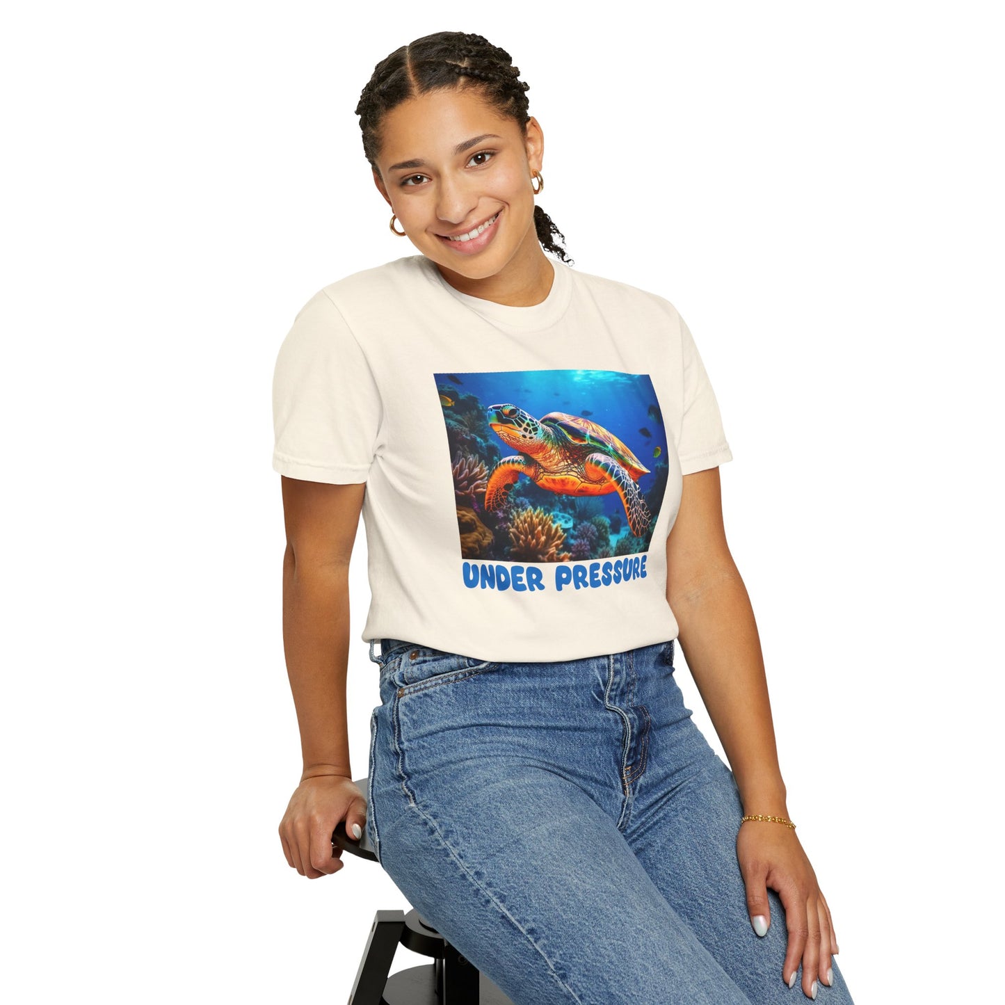 Under Pressure Sea Turtle T-Shirt - 16 colors